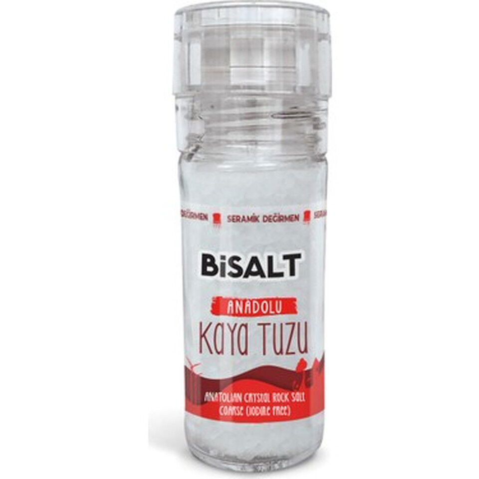 BİSALT ANADOLU KAYA TUZU 110 GR DEĞİRMEN